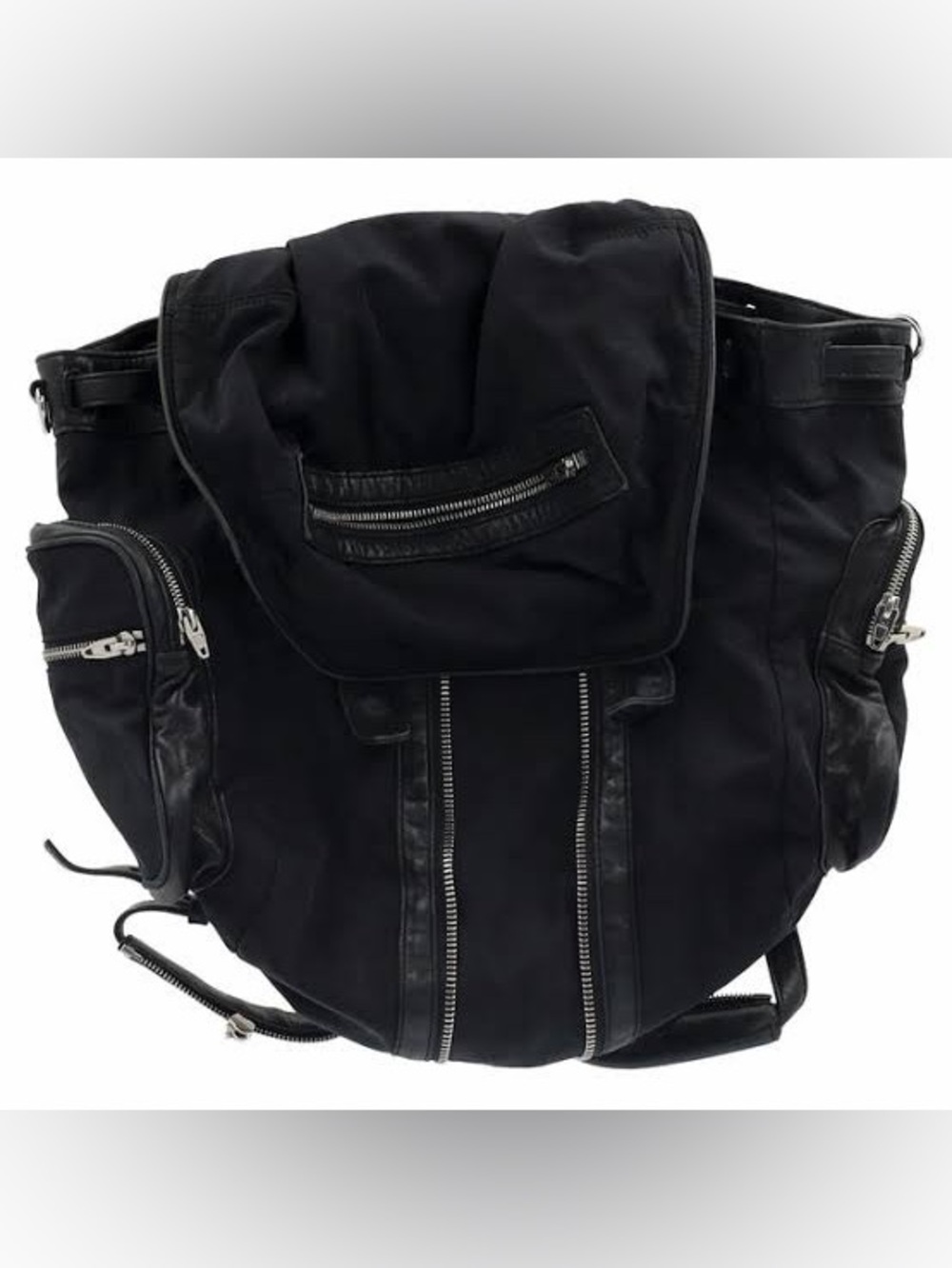 Alexander Wang Black Nylon Backpack